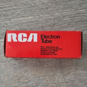 RCA Red Electron Tube